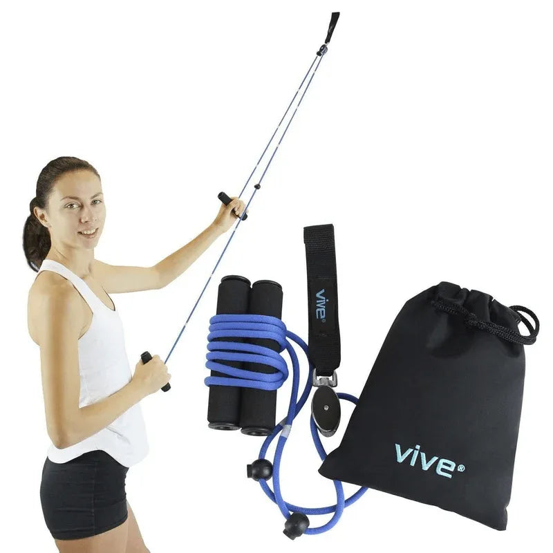 Shoulder pulley over-door rehab exercise - Prozone