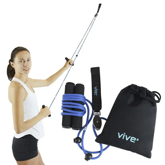 Shoulder pulley over-door rehab exercise - Prozone