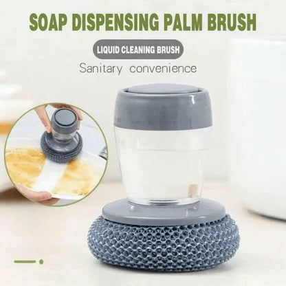 Kitchen soap dispensing palm brush - Prozone
