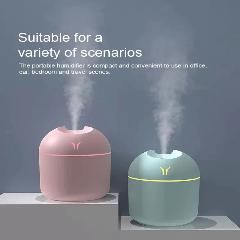 Ultrasonic mist maker humidifier with led night lamp - Prozone