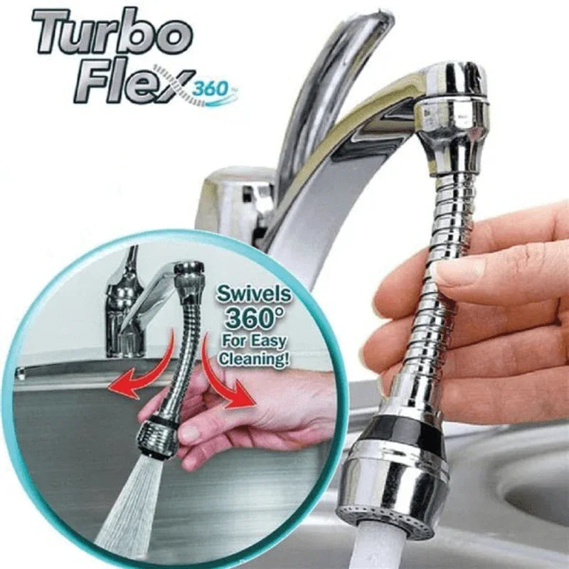 Turbo flex 360 flexible faucet sprayer tap - Prozone