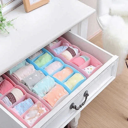5 compartment underwear storage drawer organizer - Prozone