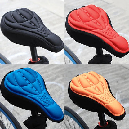 Bicycle soft silicone 3d gel pad cushion cover - Prozone