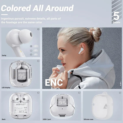 Bluetooth translucent earphones - Prozone
