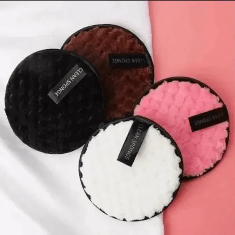 Microfiber makeup remover sponge reusable pack of 4 - Prozone