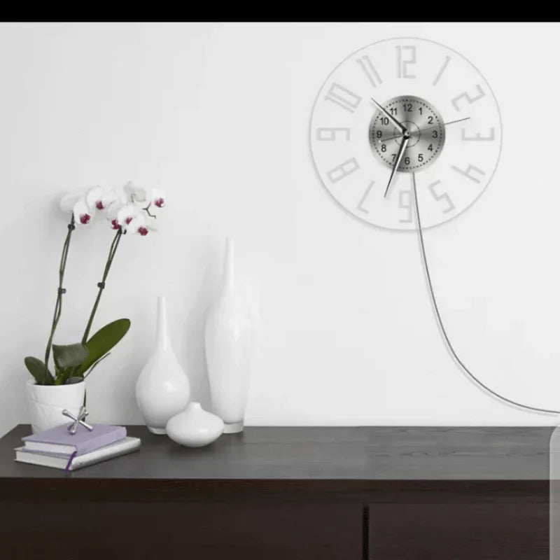 Modern arabic numerals illuminated led wall clock - Prozone