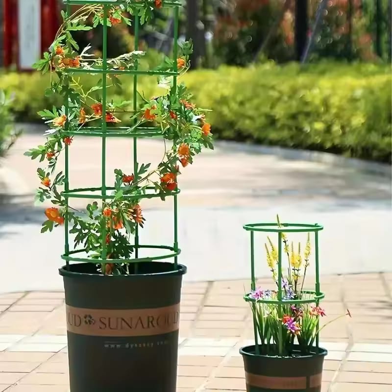Plant Support Garden Stake Half Round Flower Climbing Trelli - Prozone