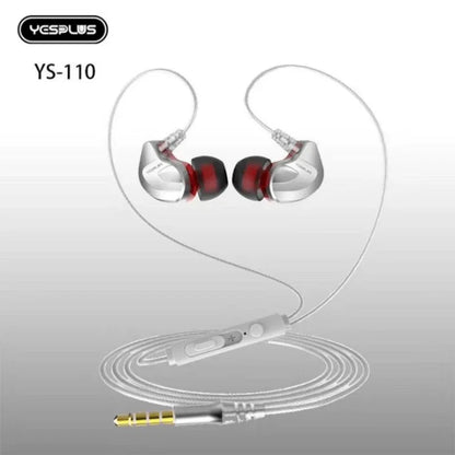 Yesplus earphones premium sound ys-110 - Prozone