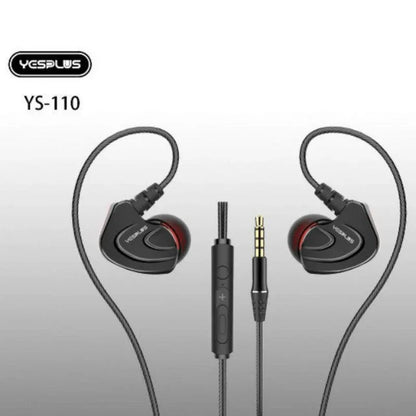 Yesplus earphones premium sound ys-110 - Prozone