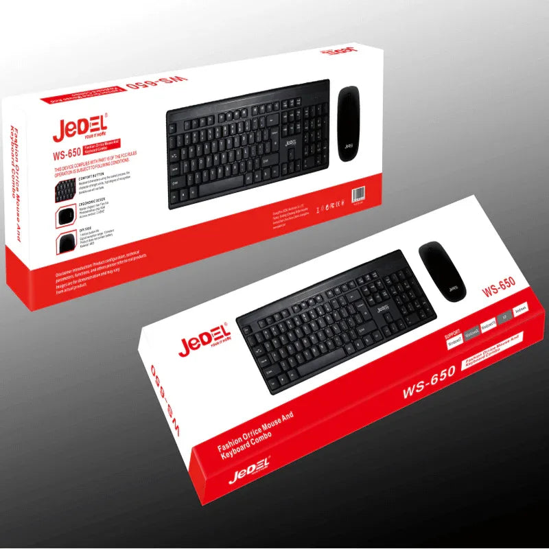 Jedel ws650 wireless keyboard and mouse combo - Prozone