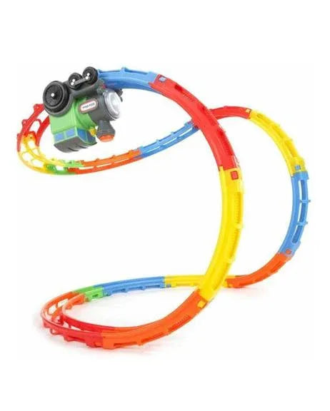 Tumble train electric gear rail driving toy+light+sound - Prozone
