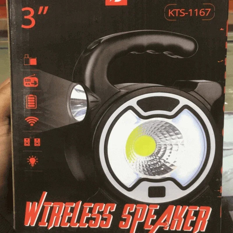 Wireless bluetooth karaoke portable led speaker kts-1167 - Prozone