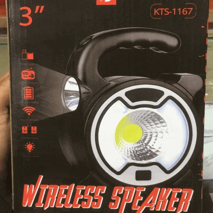 Wireless bluetooth karaoke portable led speaker kts-1167 - Prozone