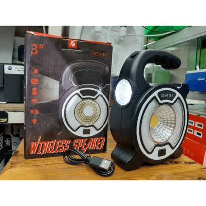 Wireless bluetooth karaoke portable led speaker kts-1167 - Prozone