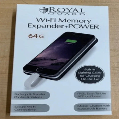 Royal guard 64 gb power bank 8,000mah - Prozone