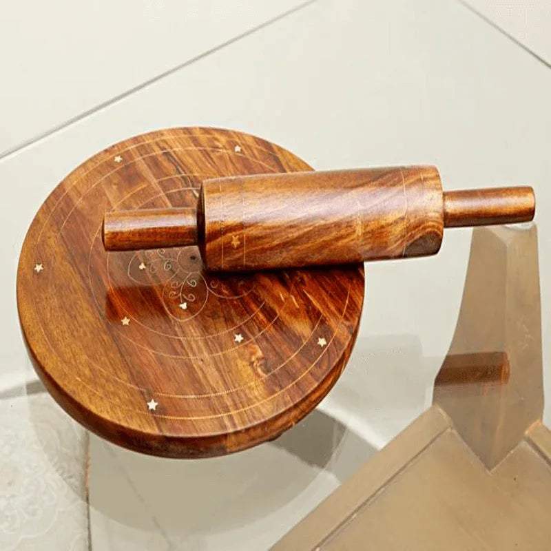 Chakla belna with brass engraving - Prozone