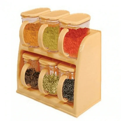 6 piece masala pack spice rack - Prozone