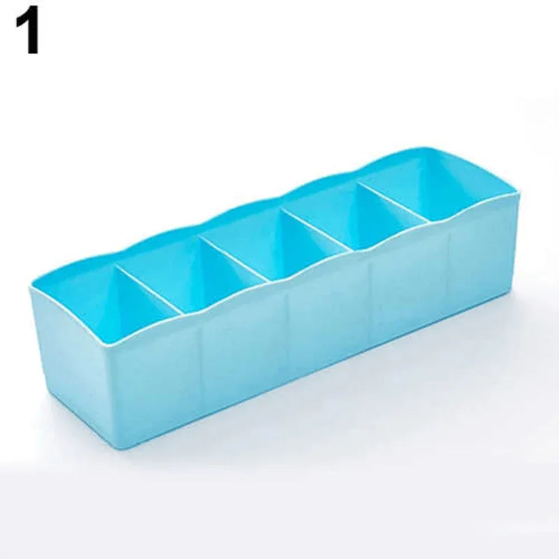 5 compartment underwear storage drawer organizer - Prozone