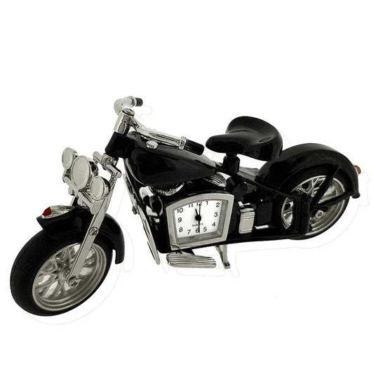 Fossil antique harley bike clock- metal black - Prozone