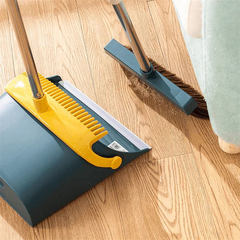 Attachable broom with dustpan - Prozone