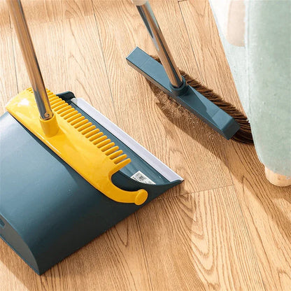 Attachable broom with dustpan - Prozone