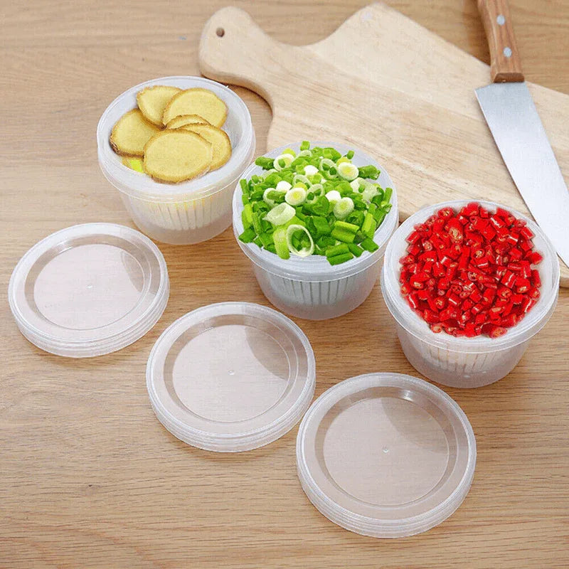 Kitchen double-layer food drain storage box - Prozone