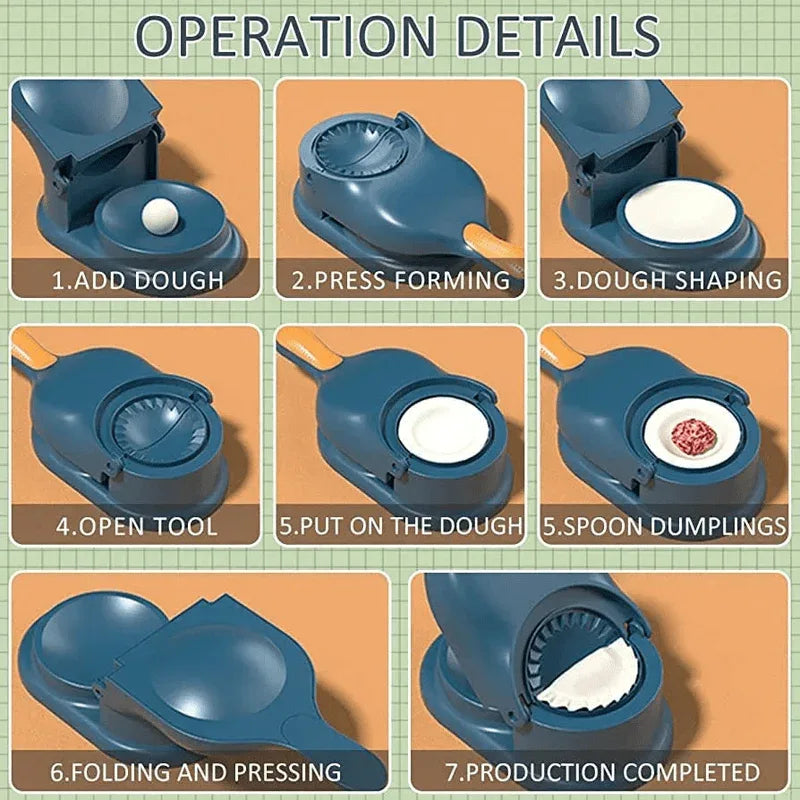 2 in 1 dumpling skin press mold - Prozone