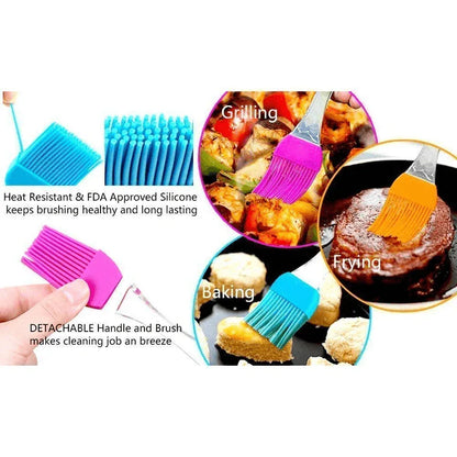 4 set of silicon oil brushes - Prozone