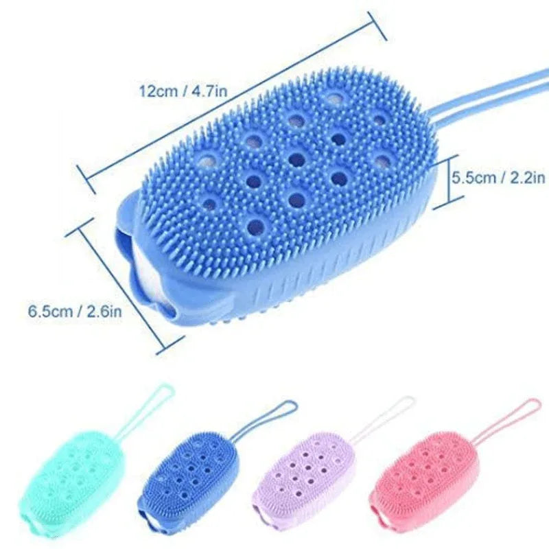 Silicone shower sponge body scrubber - Prozone