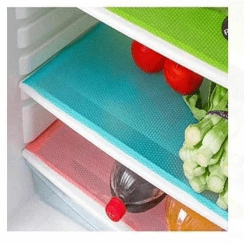 4 pack refrigerator liners multicolor mats - Prozone