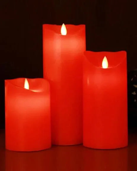 Electric wax candle small - red - Prozone