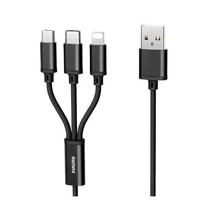Remax rc-131th cable for micro usb,type-c & lightning - Prozone