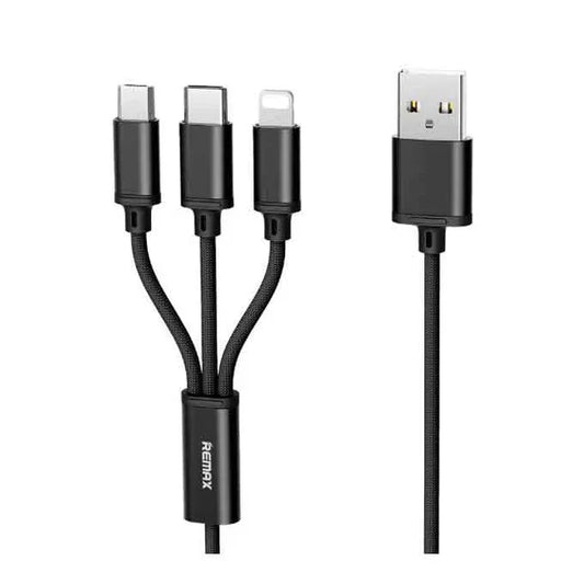 Remax rc-131th cable for micro usb,type-c & lightning - Prozone