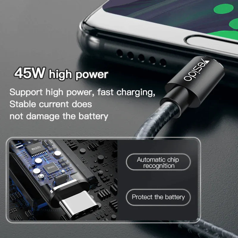Yesido ca-55 usb data cable - Prozone