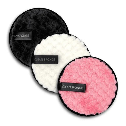 Microfiber makeup remover sponge reusable pack of 4 - Prozone