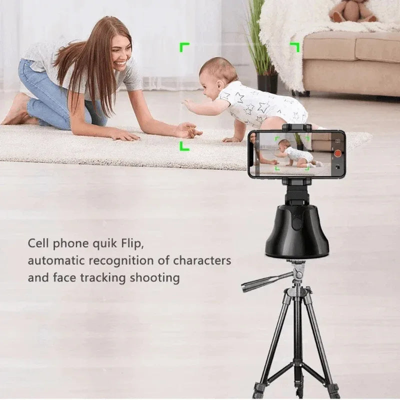 360°rotation auto face tracking smart shooting phone holder - Prozone