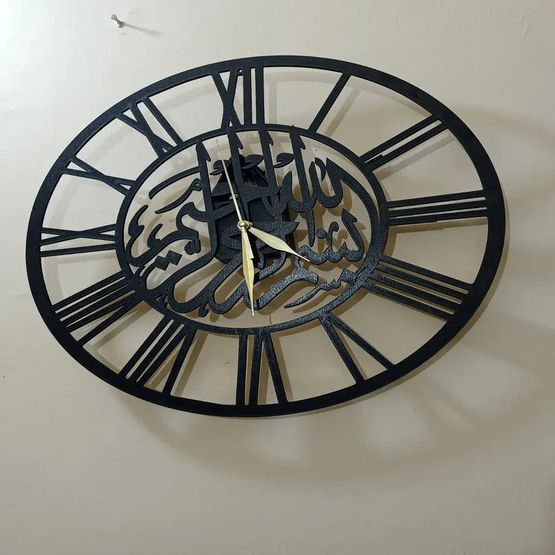 Kalma tayyaba wooden wall clock - Prozone