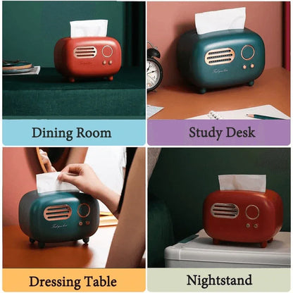 Retro radio tissue box - Prozone