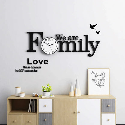 Wooden wall clock complete set - Prozone