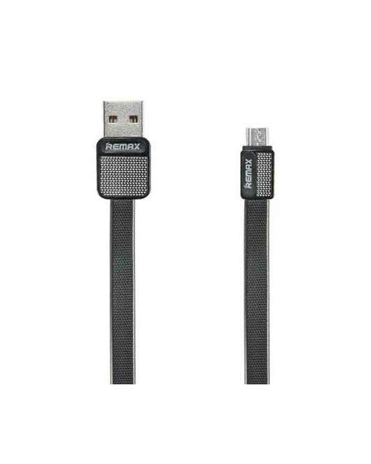 Remax rc-044m platinum metal micro usb data cable - black - Prozone