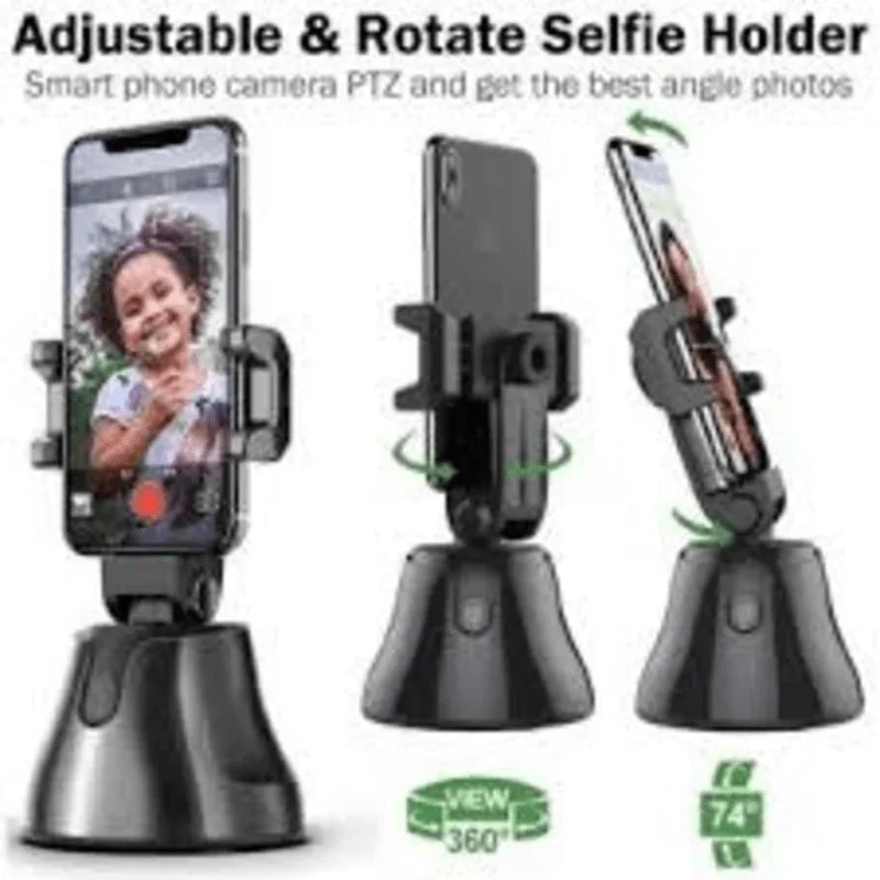 360°rotation auto face tracking smart shooting phone holder - Prozone