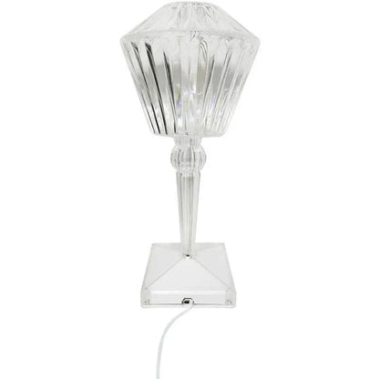 Diamond crystal acrylic desk lamp with usb cable - Prozone