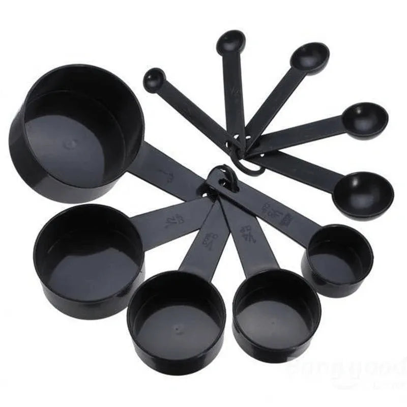 10pcs plastic measuring cups and spoons - Prozone