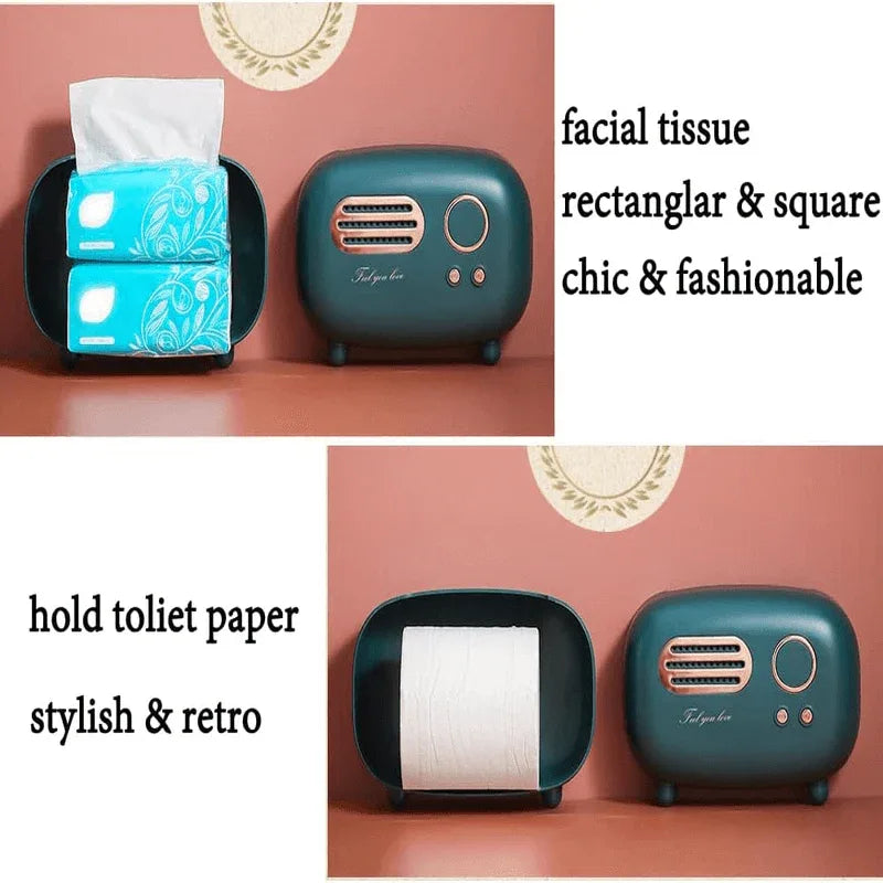 Retro radio tissue box - Prozone