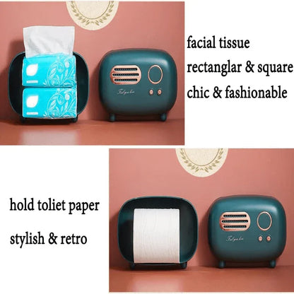 Retro radio tissue box - Prozone