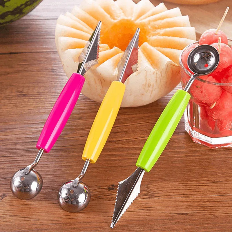 2 pcs multifunctional fruit spoon and cutter - Prozone