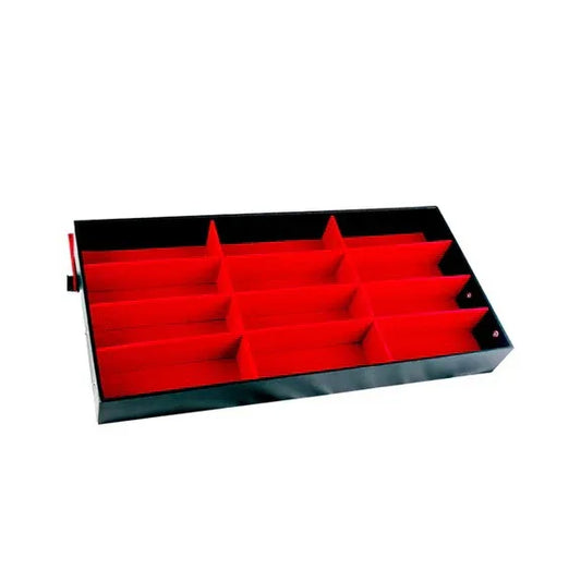 Black leather jewelry organizer - Prozone