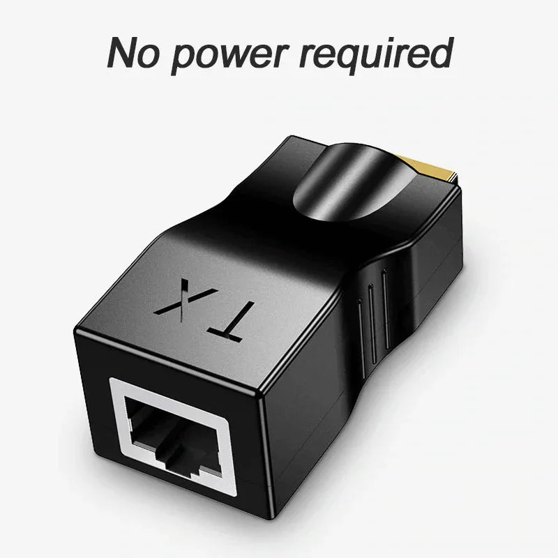 Hdmi cable extender 4k rj45 ports 1080p hd network - Prozone