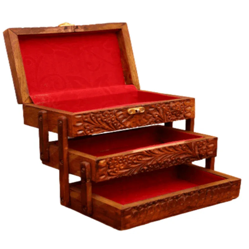 Multi-stage jewelry case - Prozone
