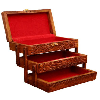Multi-stage jewelry case - Prozone